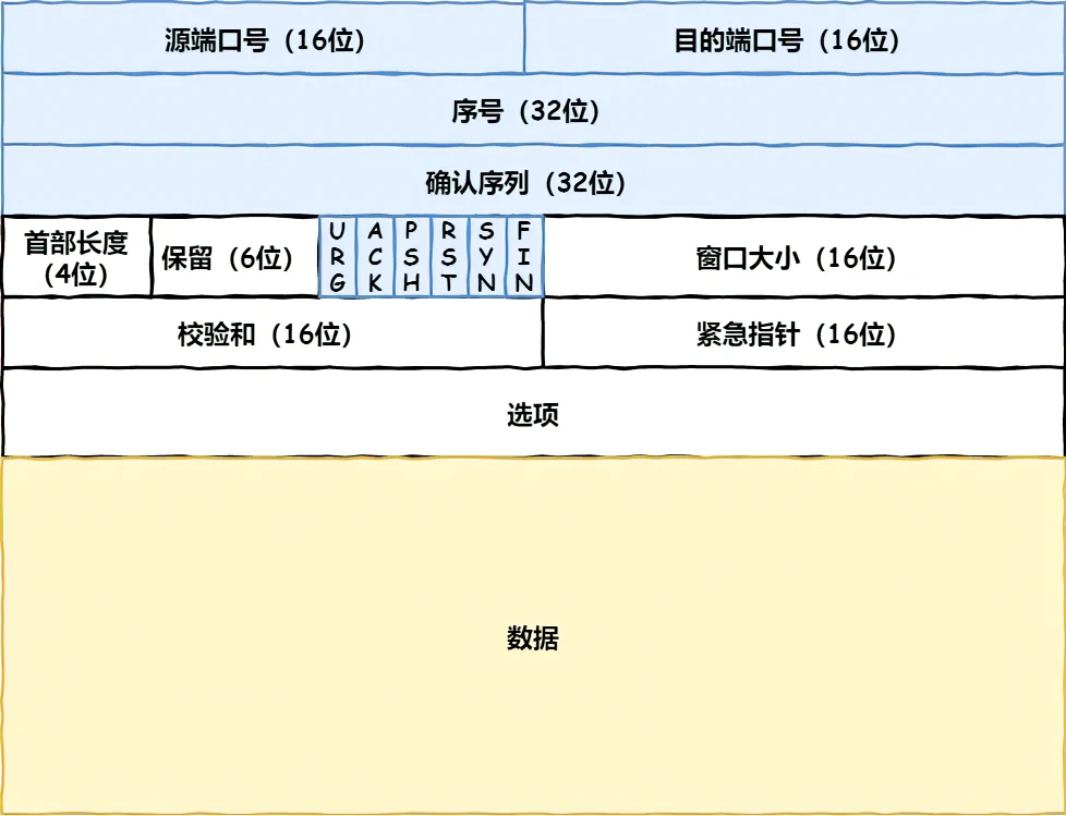 TCP 报文格式